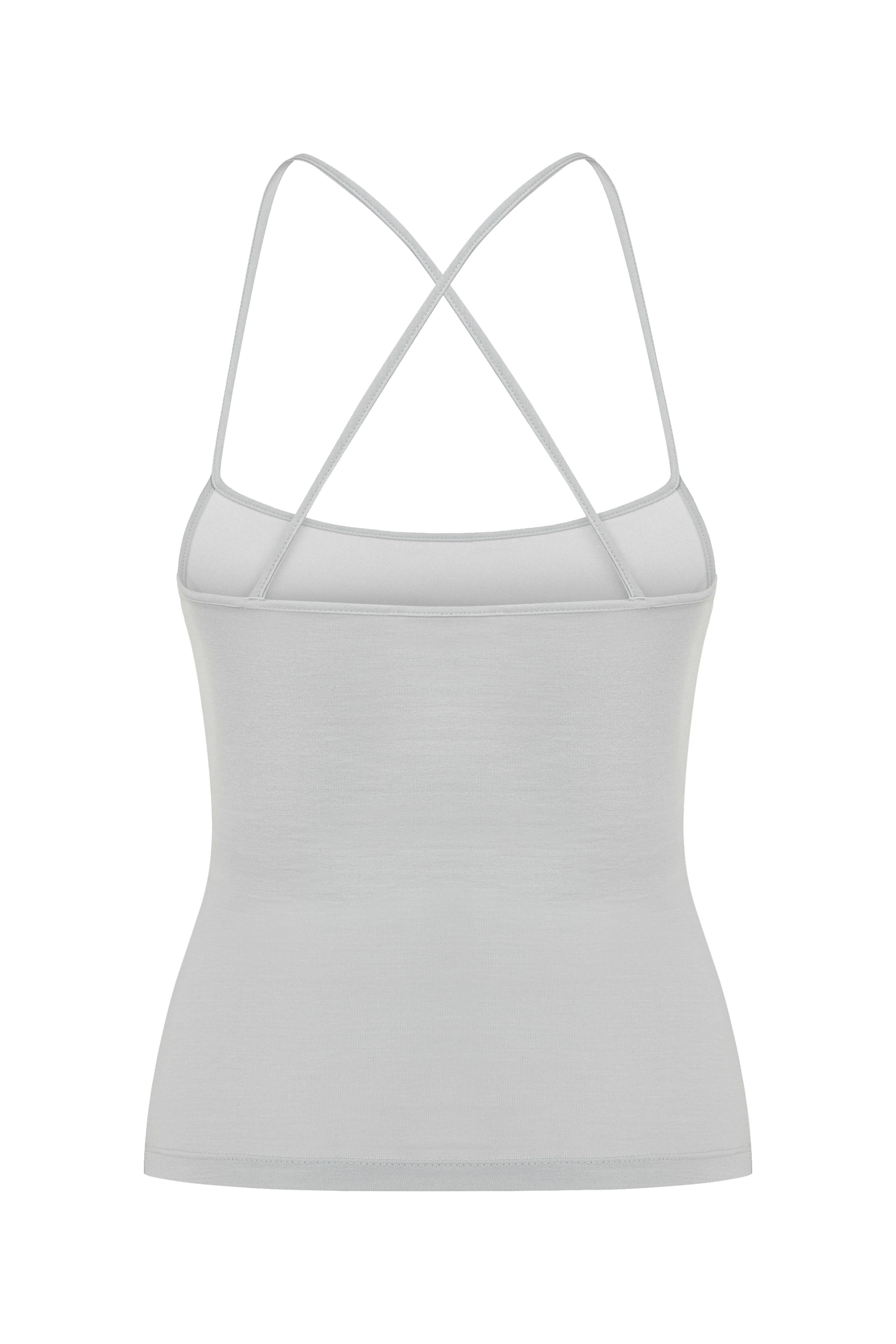 ISLA TANK TOP X LIRA MİNİ TAYT ŞORT - GRİ TAKIM