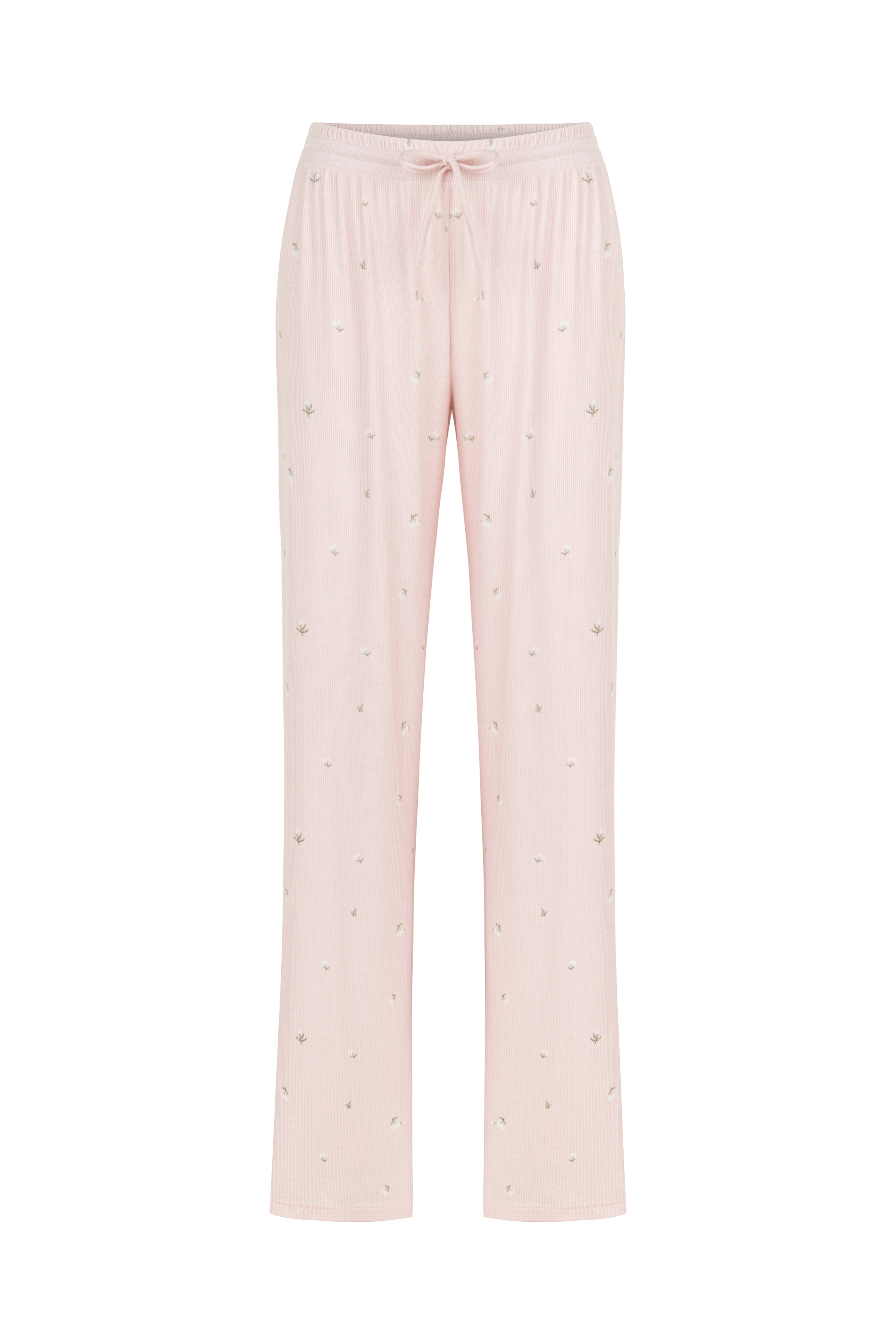 KAI PİJAMA PANTOLON - DESENLİ PEMBE
