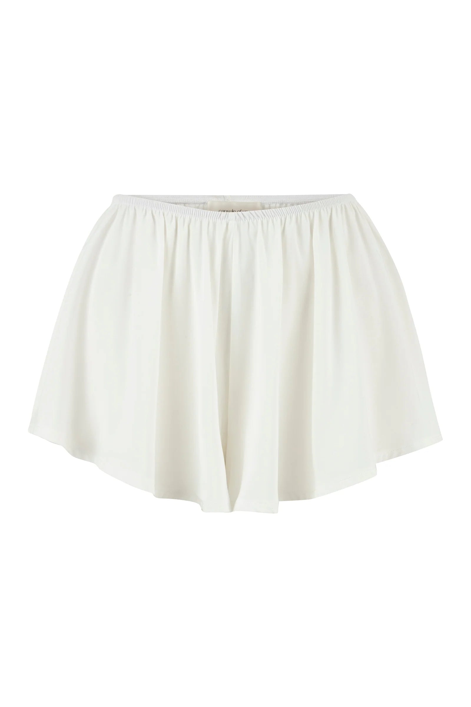LUNA SATEN TAKIM - EKRU (LUNA SATEN TOP, LUNA SATEN PANTOLON, LUNA SATEN ŞORT)