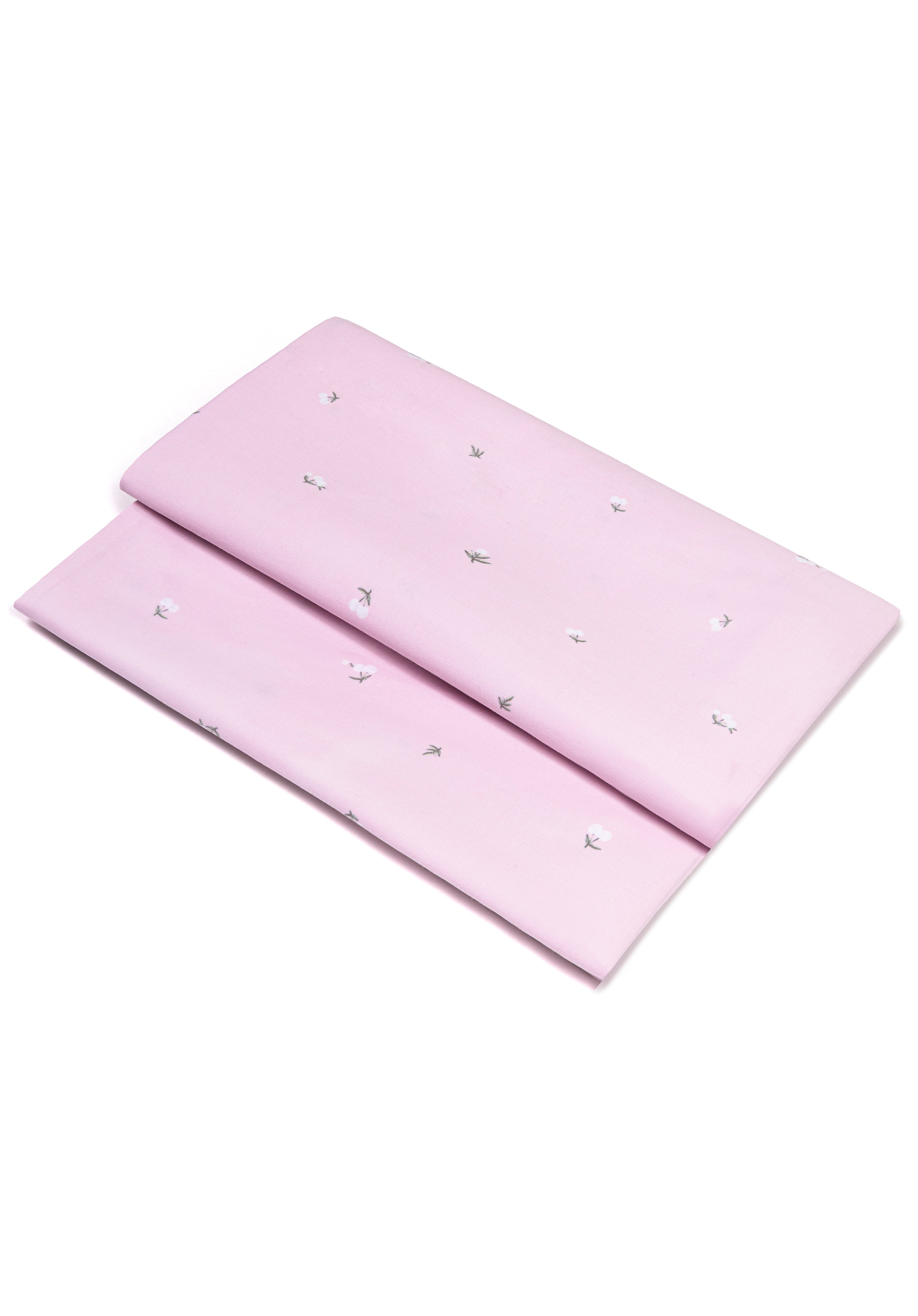 UYKU TAKIMI (NEVRESİM TAKIMI, UYKU MASKESİ) - DESENLİ PEMBE